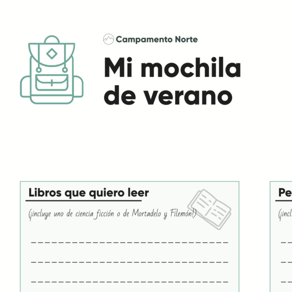 Imagen del material Mochila de verano para profesores de idiomas
